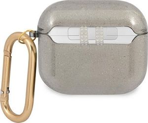 Guess Etui ochronne GUA3UCG4GK Glitter Collection do AirPods 3 szare 2