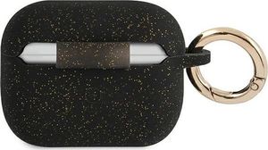 Guess Etui ochronne GUAPSGGEK Silicone Glitter do AirPods Pro czarne 2