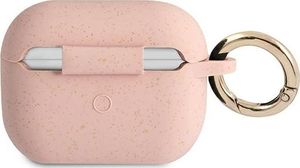 Guess Etui ochronne GUAPSGGEP Silicone Glitter do AirPods Pro różowe 2