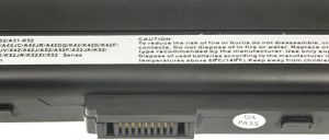 Bateria Green Cell do Asus K52JC K52F A52F K52J K52N K42F B53 N82 A32-K52 14.4V 8 cell (AS10) 3