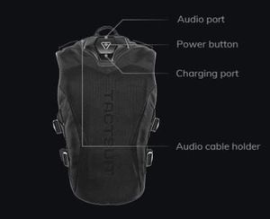 bHaptics Kamizelka dotykowa TactSuit X40 5