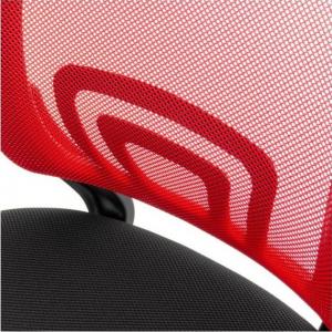 Krzesło biurowe Topeshop Moris Czerwone 3