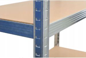 Topeshop REGAŁ MAGAZYNOWY NAROŻNY METALOWY G9040 40cm 5