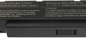 Bateria Green Cell Bateria akumulator do laptopa Fujitsu-Siemens Li3710, Li3910, Pi3560, Pi3660, SQU-809-F01, 11.1V (FS12) 4