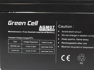 Green Cell Akumulator 12V/12Ah (AGM07) 3