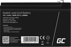 Green Cell Akumulator 12V/9Ah (AGM06) 5