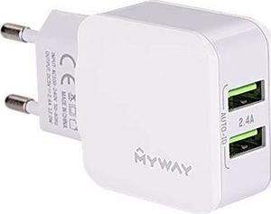 Ładowarka Carmotion MyWay 2x USB-A 2.4 A 1