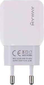 Ładowarka Carmotion MyWay 2x USB-A 2.4 A 3