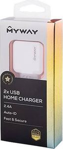 Ładowarka Carmotion MyWay 2x USB-A 2.4 A 4