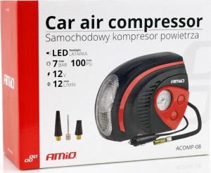 Kompresor samochodowy AMiO Acomp-08 12 V 5