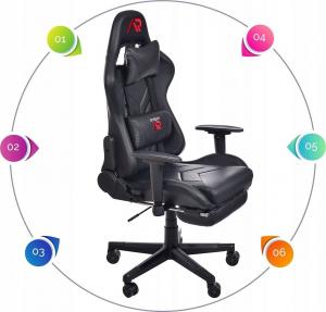 Fotel Aragon czarny 10