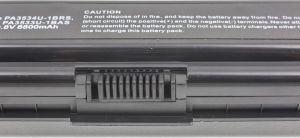 Bateria Green Cell do laptopa Toshiba Satellite A200, A300, A500, L200, L300, L500, PA3534U-1BRS; 10.8V, 12 cell (TS24) 3