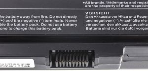 Bateria Green Cell do laptopa Toshiba Satellite U500, L750, A650, C650, C655; PA3817U-1BRS; 10.8V, 9 cell (TS21) 3