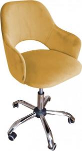 Krzesło biurowe Atos Milano Żółte 1