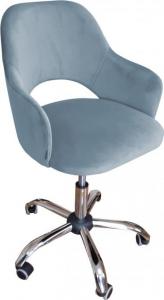 Krzesło biurowe Atos Milano Błękitne 1