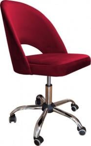 Krzesło biurowe Atos Polo Czerwone 1