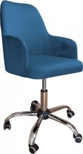 Krzesło biurowe Atos Westa Niebieskie 1