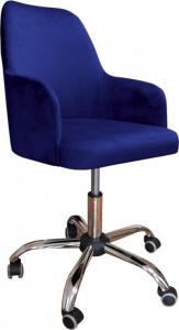 Krzesło biurowe Atos Westa Granatowe 1
