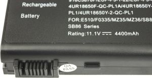 Bateria Green Cell Bateria akumulator do laptopa LG E510, SQU-702, SQU-703, 11.1V (LG01) 3