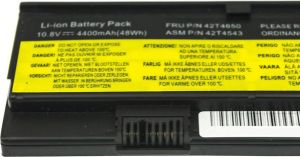 Bateria Green Cell do Lenovo IBM Thinkpad X200 7454T X200 7455 10.8V 6 cell (LE16) 4