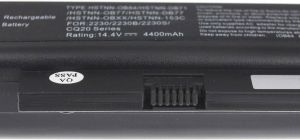 Bateria Green Cell do HP Compaq Business 2230 Compaq Presario CQ20 14.4V (HP24) 3