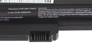 Bateria Green Cell do HP Compaq 2510p nc2400 2530p 2540p 10.8V 6 cell (HP49) 3