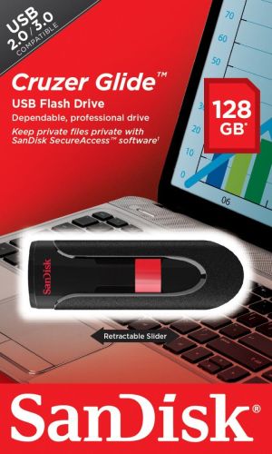 Pendrive SanDisk Cruzer Glide, 128 GB  (SDCZ60-128G-B35) 4
