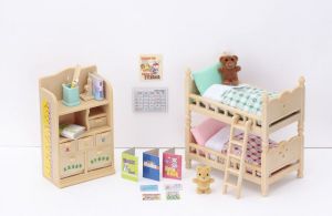 Figurka Epoch Sylvanian Families Meble do sypialni dziecięcej - (2926) 1