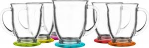Glasmark Zestaw Kubek Kubas 6 Szt Kolorowe Dno 2