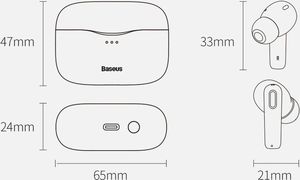 Słuchawki Baseus Simu S2 ANC (NGS2-03) 23