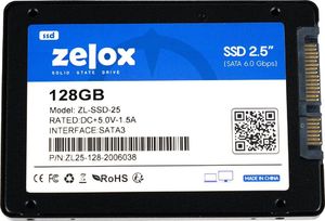Dysk SSD Zelox 128 GB 2.5" SATA III 3