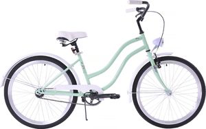 Kozbike Rower Kozbike CRUISER Bella 24" (S1 K30) miętowo-biały 1
