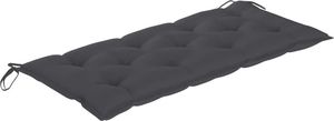 vidaXL Poduszka na huśtawkę tkanina antracytowa 120 cm 3