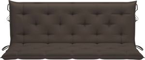 vidaXL Poduszka na huśtawkę taupe tkanina 150 cm 2