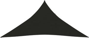vidaXL Żagiel przeciwsłoneczny, 160 g/m, czarny, 4x5x5 m, HDPE 3