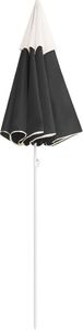 vidaXL Parasol ogrodowy na stalowym słupku, antracytowy, 180 cm 4