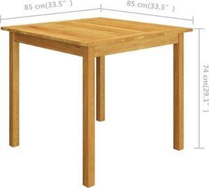 vidaXL 5-częściowy zestaw mebli ogrodowych czarny 8