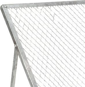 vidaXL Sito ogrodowe ze stali galwanizowanej 3