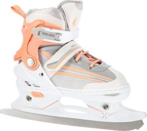 Rolki Nils Extreme NH18190 z wymienną płozą regulowane białe r. 34-38 7