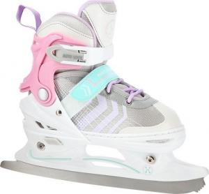 Rolki Nils Extreme NH18192 z wymienną płozą regulowane białe r. 29-33 4