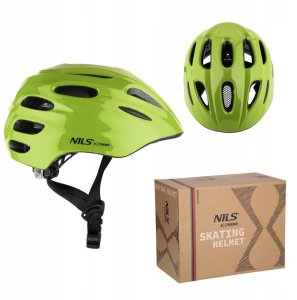 Nils Extreme MTW01 led zielony rozm. Xs (44-48 cm) kask nils extreme 2