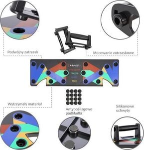 HMS PU10 WIELOFUNKCYJNA DESKA DO POMPEK BLACK HMS 5