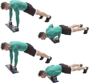 HMS PU10 WIELOFUNKCYJNA DESKA DO POMPEK BLACK HMS 7