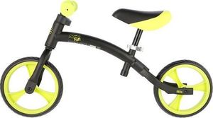 Rowerek biegowy NILS Fun Rb06 Black/green Biegowy 2