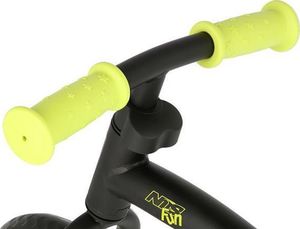 Rowerek biegowy NILS Fun Rb06 Black/green Biegowy 7