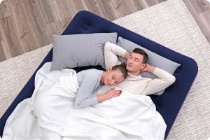 Bestway Materac dmuchany z pompką 203 x 152 x 22 cm Bestway 67003 4