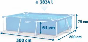 Intex Basen stelażowy 300x200cm 2w1 (28272) 6