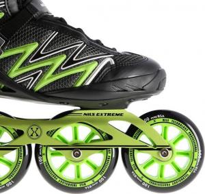 Rolki Nils Extreme NA8660 rekreacyjne zielone r. 41 6