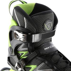 Rolki Nils Extreme NA8660 rekreacyjne zielone r. 41 7