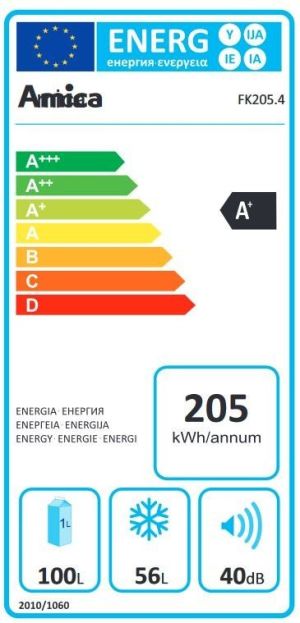 Lodówka Amica FK205.4 3